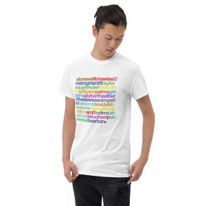 Past and Present Gay Bars - Sydney Short Sleeve T-Shirt