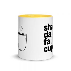 Sha Da Fa Cup Mug with Colour Inside
