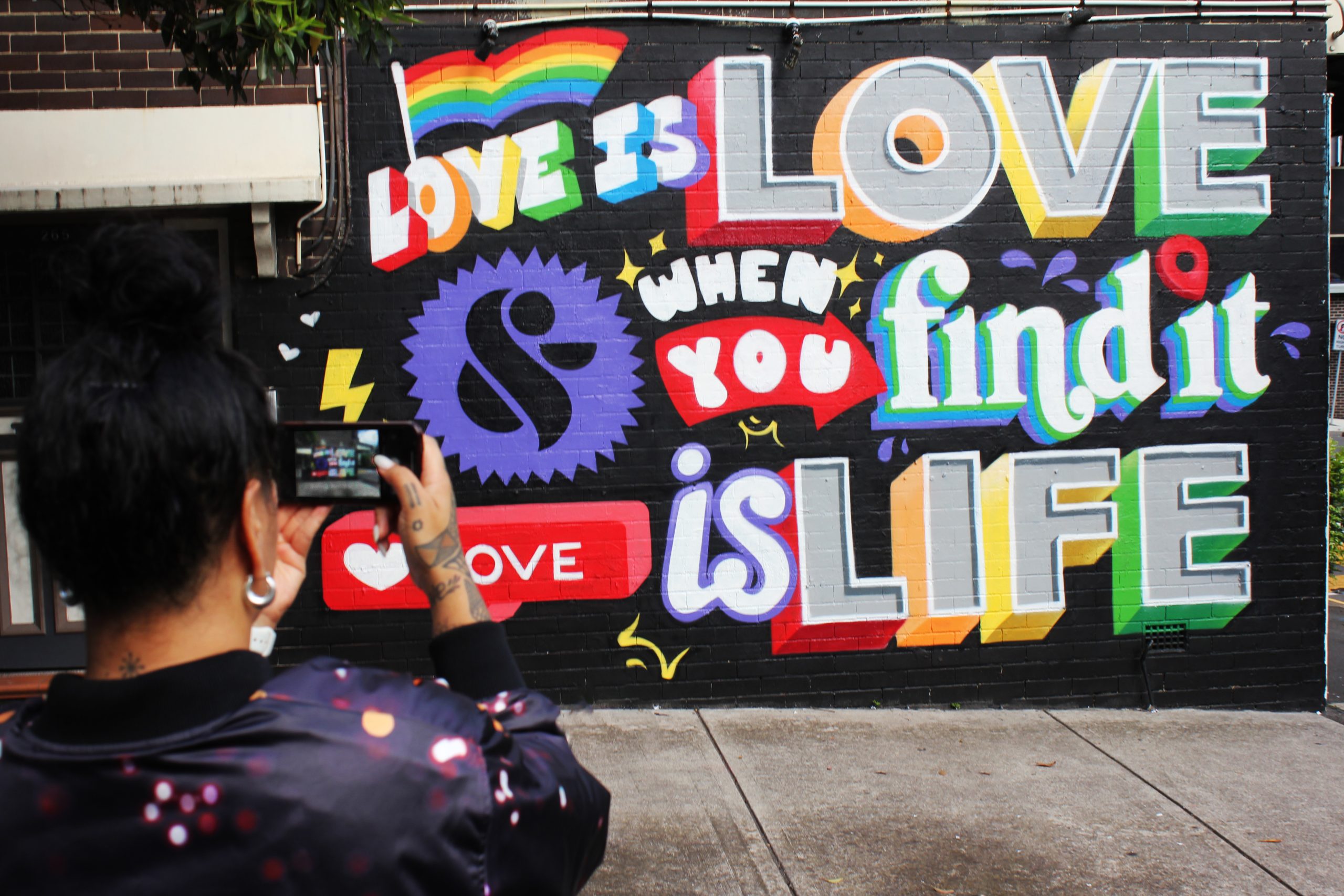 Big Love spreads across Sydney to celebrate Mardi Gras.