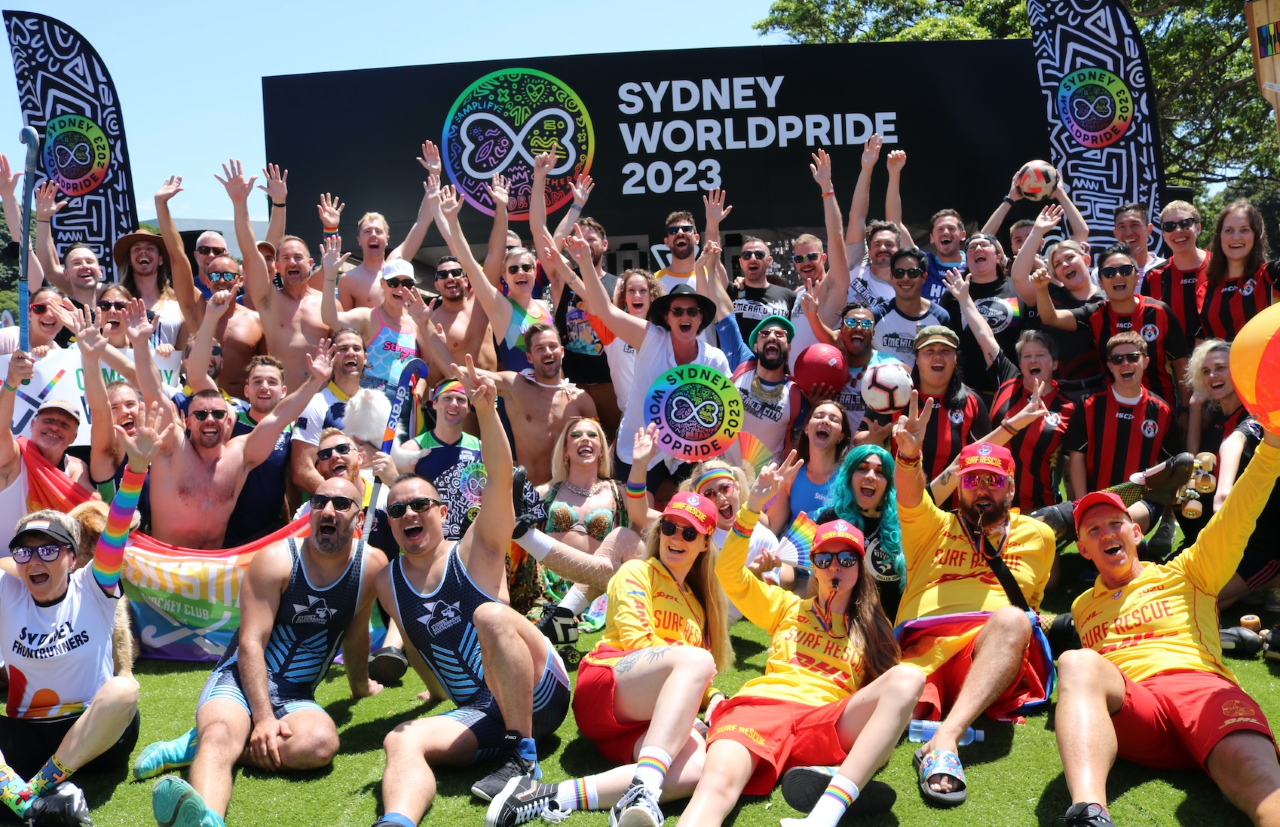 Sporting Organisations sign up to participate in Sydney World Pride 2023