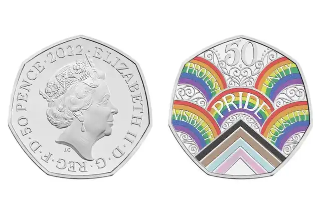 UK Pride is now official currency! #minted