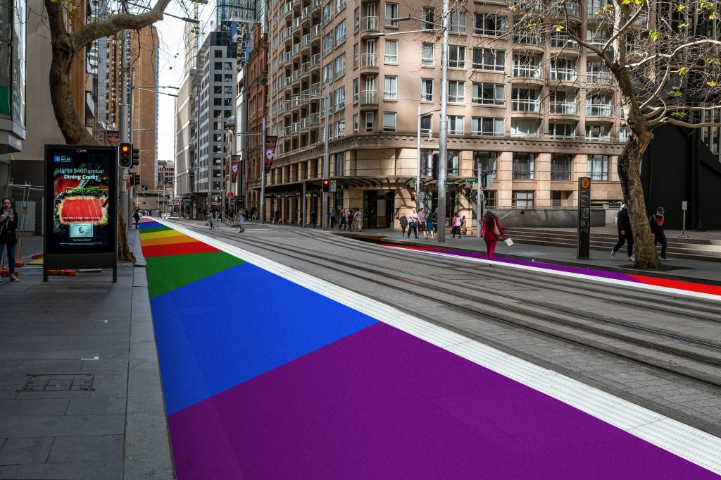 City of Sydney to transform George Street into giant Rainbow for World Pride.